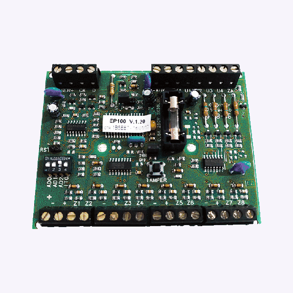 Module D’extension à 8 Entrées en Parallèles pour Centrale MP105, MP110 et MP106 EP100